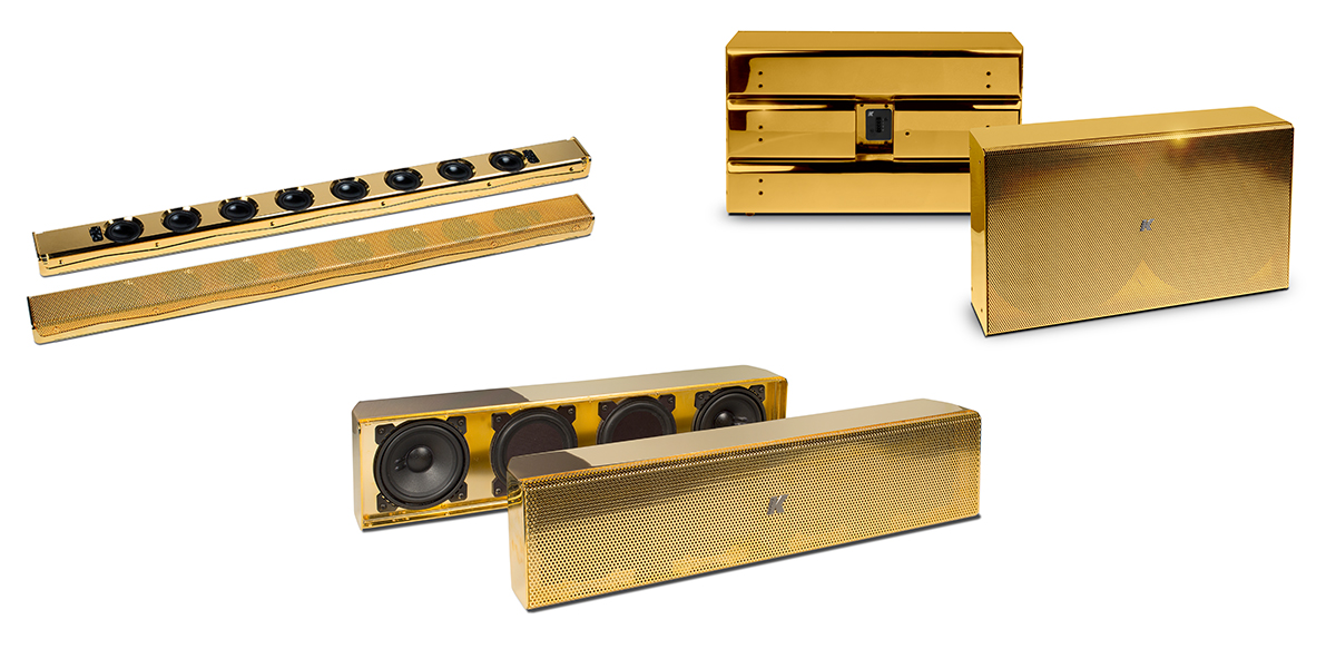 K-array Now Available with Gold Plated Finishing