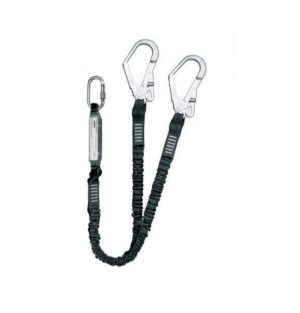 Elasticated win tail lanyard