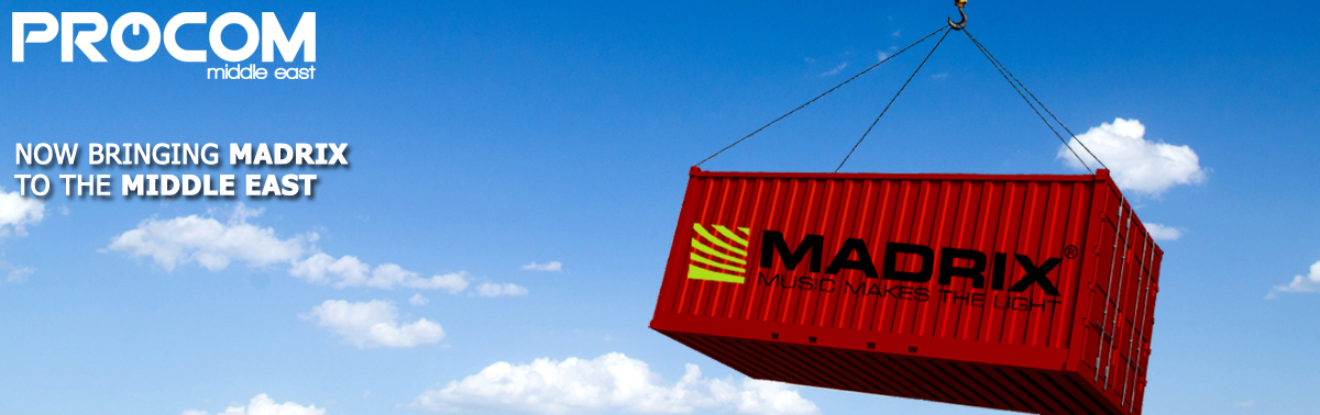 Procom is now the official distributor of MADRIX in the Middle East