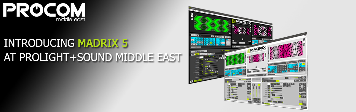 MADRIX 5 Preview At Prolight + Sound Middle East