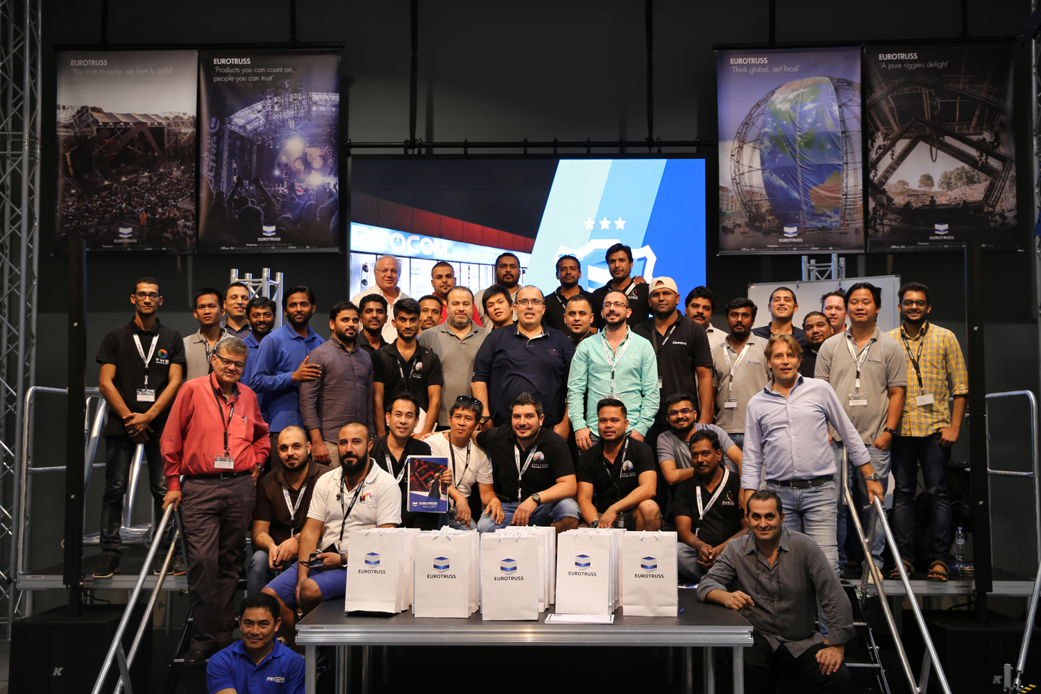 Procom Middle East – over 120 attendees for the Eurotruss Academy