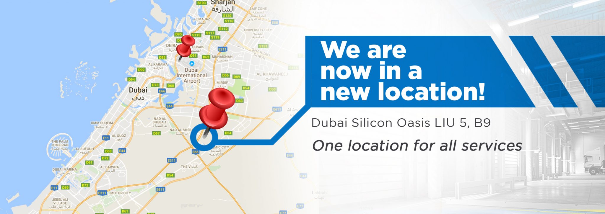 We are now in a new Location!