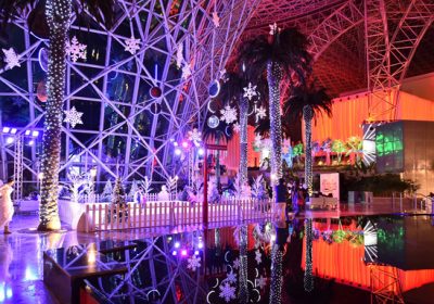 Ferrari World Abu Dhabi’s Enchanted Winterfest Brings Antari Onboard for its Snow Effects