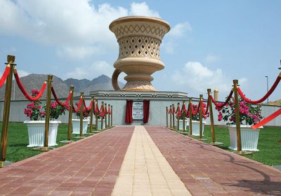 Khorfakkan Monument' Real Incense Burner Effect with Antari Low Fog Machines