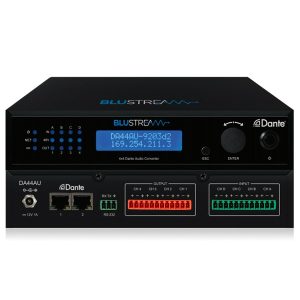 DA44AU 4x4 Dante® Digital Audio Converter