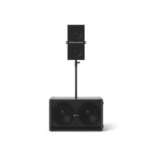 GPZA Subwoofer 2 Slim Array Elements Active front