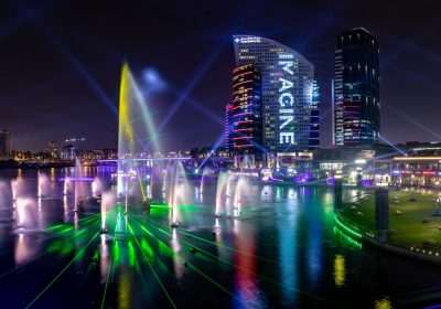 Dubai Festival City’s New Imagine Bay Show Is Back with Cyclops Lighting