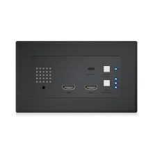 HEX31WPB TX HDMI USB Wall Plate HDBaseT™ Transmitter