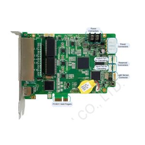 MSD600 LED Sending Card 4 Gigabit Ethernet Outputs