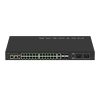 M4250 26G4F PoE 24x1G PoE 1440W 2x1G and 4xSFP Managed Switch back