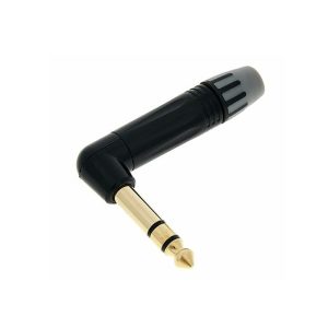 MP3RX BG Stereo Plug Right Angle 6.35mm